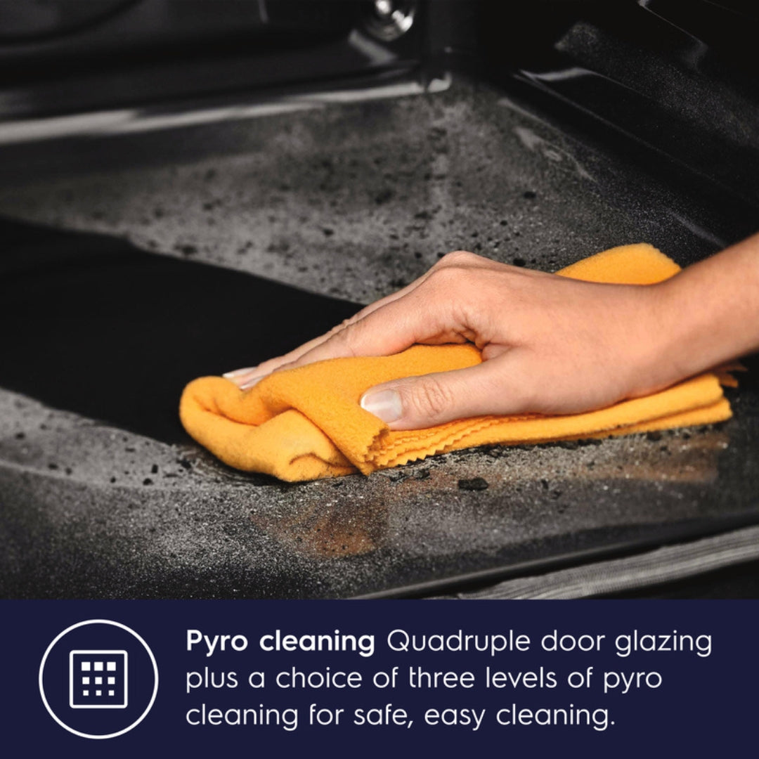 Electrolux Built In Oven with Steam Assist KOCBP21XA + Electrolux Built-In Convection Microwave with Air Fryer EMSB30XCF + Electrolux 90 cm Wall Mounted Chimney ECS9932KB + Electrolux 90 cm 4 Burner Hob UltimateTaste 300 EHG9430BCI