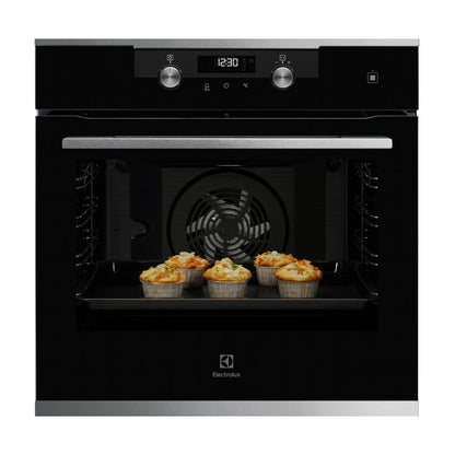Electrolux Built In Oven with Steam Assist UltimateTaste 500 KODDP71XA + Electrolux Built-In Convection Microwave UltimateTaste 700 EMSB25XC