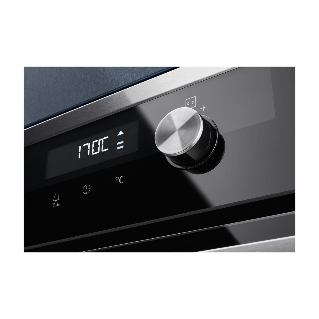 Electrolux Built In Oven with Steam Assist UltimateTaste 500 KODDP71XA + Electrolux Built-In Convection Microwave UltimateTaste 700 EMSB25XC