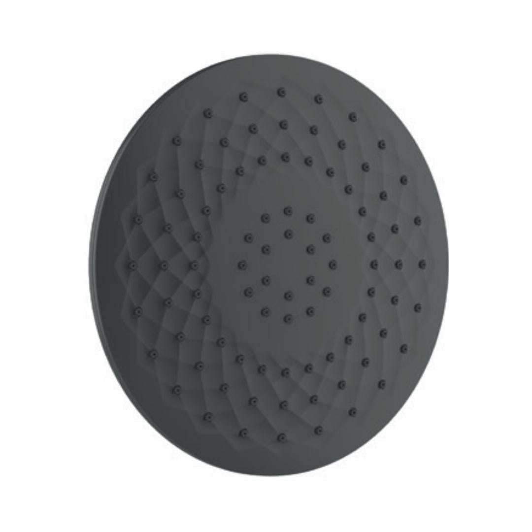 Parryware Single Flow Overhead Shower T9837A1 - Black