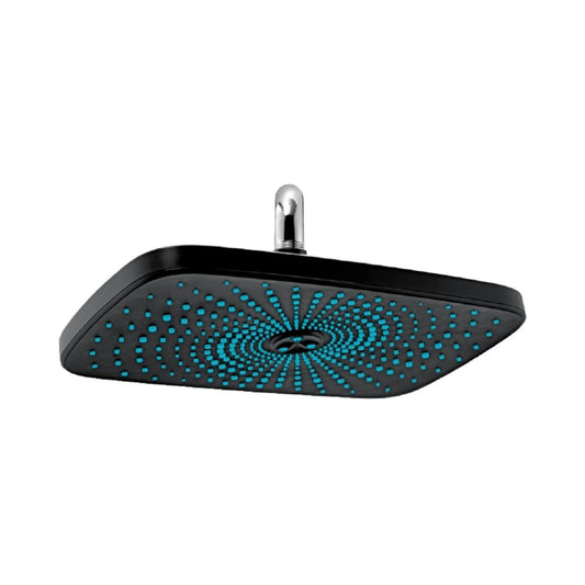 Parryware Single Flow Overhead Shower Galaxy T98997C - Black Matt