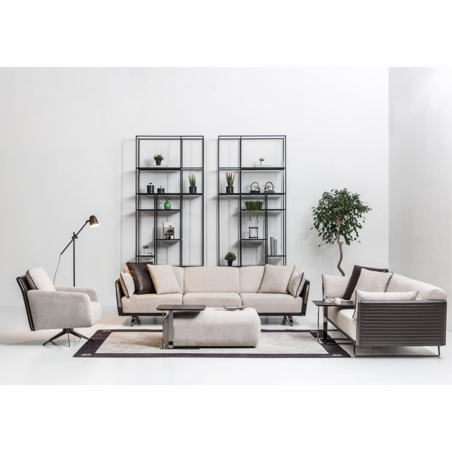 Noto Swivel Armchair
