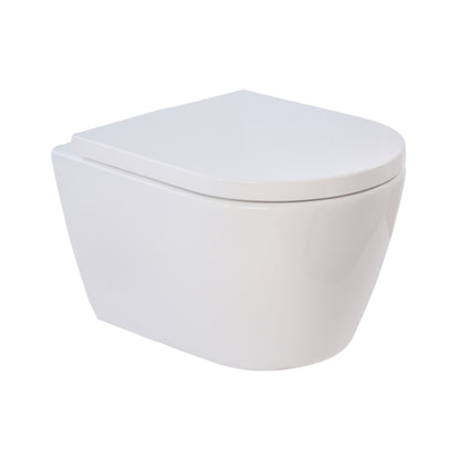 Parryware Wall Mounted White Closet WC Odeon Rimless ODEON RIMLESS C021A with P-Trap