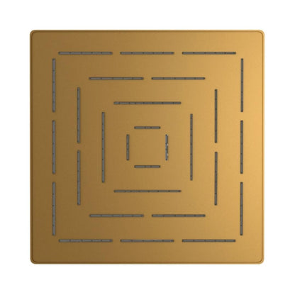Jaquar Single Flow Overhead Shower OHS-GMP-1619PD - Gold Matt PVD