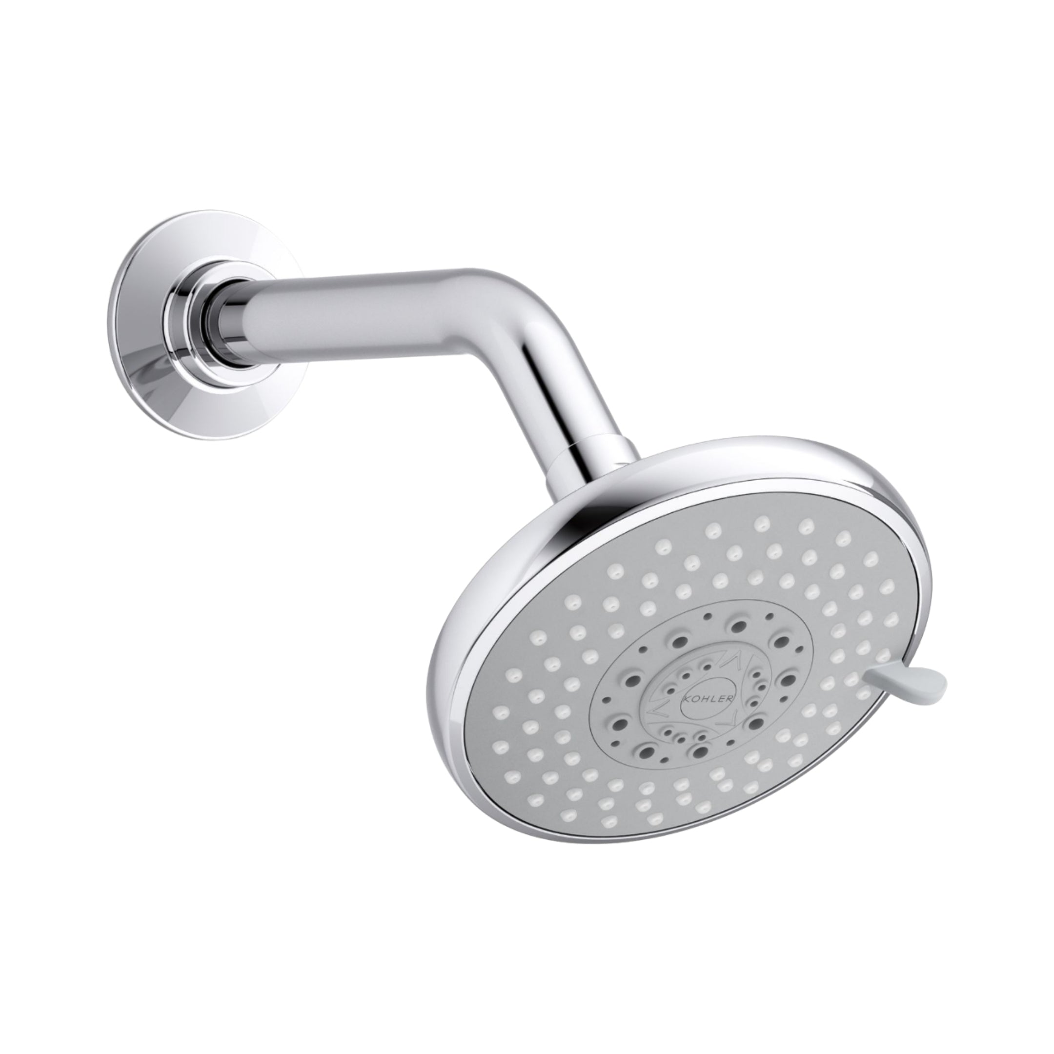 Kohler Multi Flow Overhead Showers Rain Duet 75924IN-CP - Chrome on ...