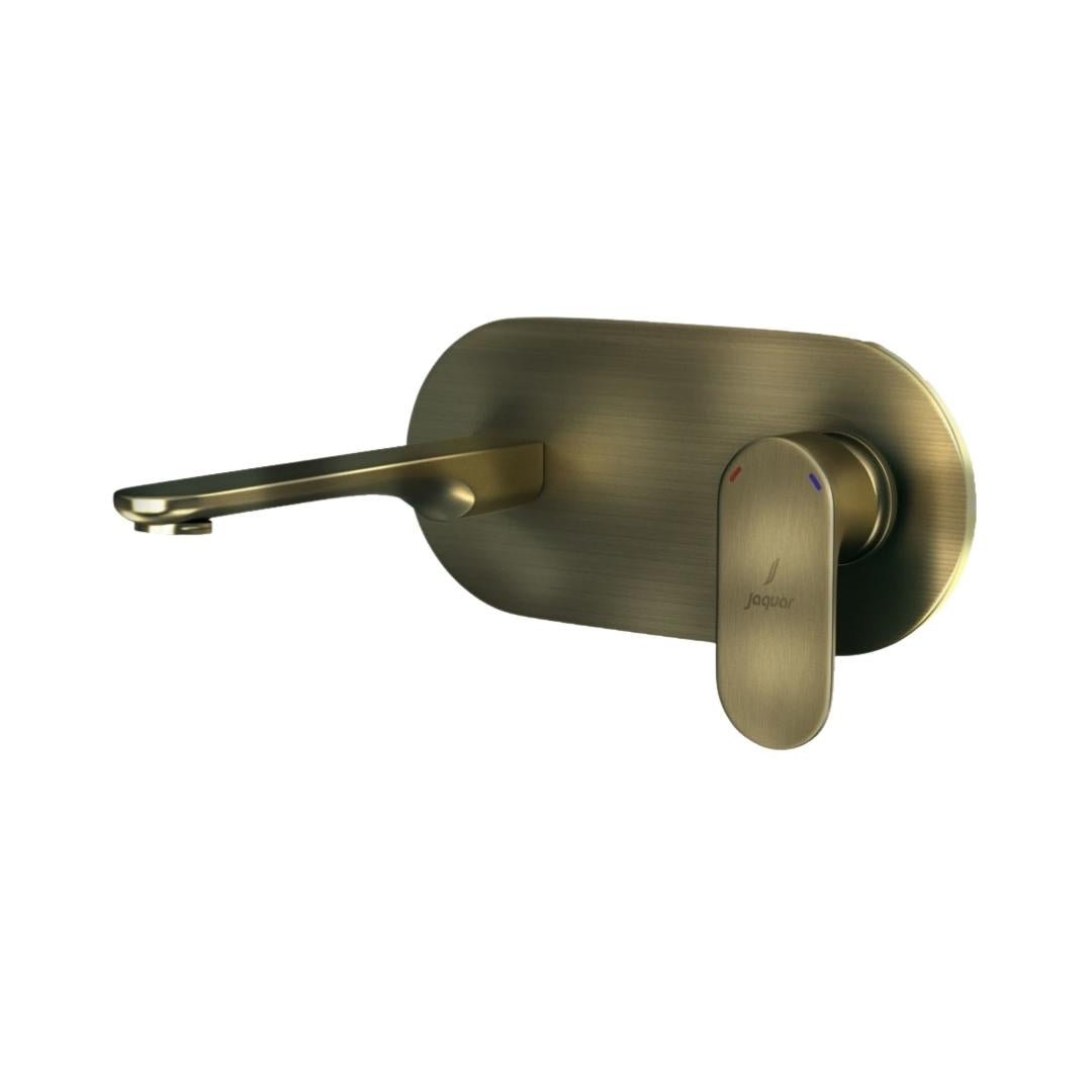 Jaquar Wall Mounted Basin Mixer Opal Prime OPP-ABR-15233NKPM - Antique Bronze