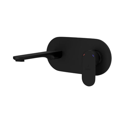 Jaquar Wall Mounted Basin Mixer Opal Prime OPP-BLM-15233NKPM - Black Matt