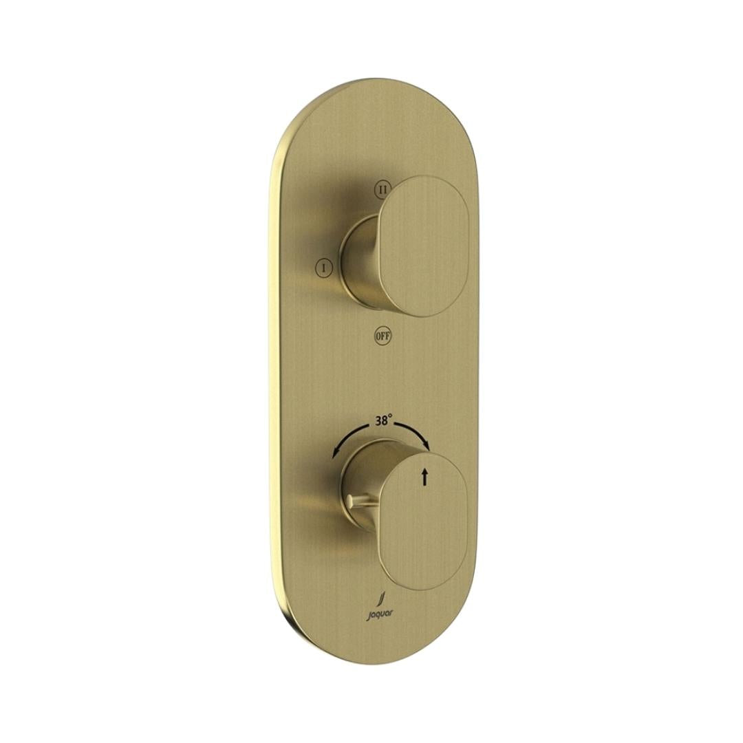 Jaquar 3 Way Thermostatic Diverter Opal Prime OPP-GDS-15683PM Normal Flow - Gold Dust Finish