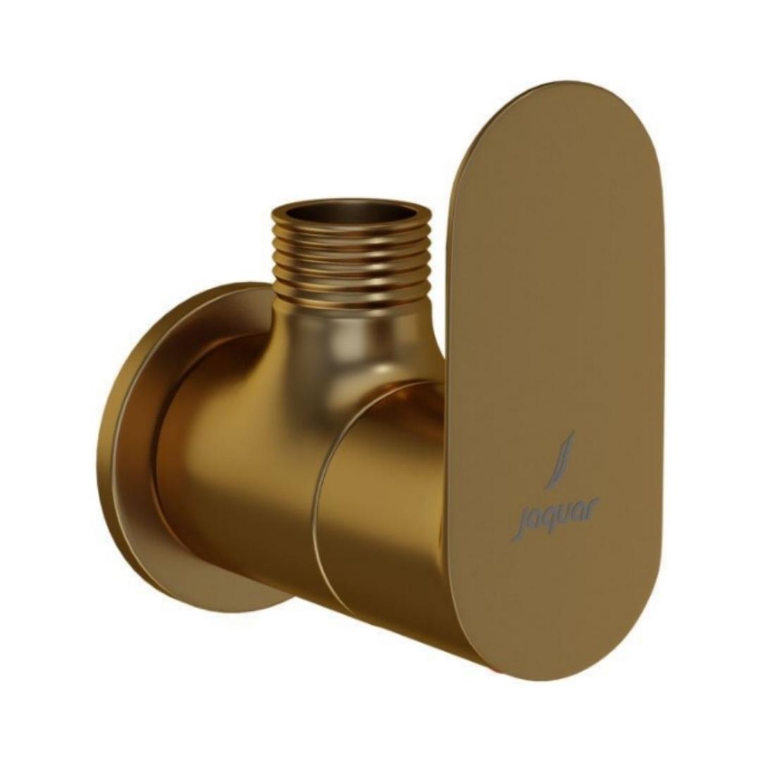 Jaquar Basin Area Angle Valve Opal Prime OPP-GMP-15053PM - Gold Matt PVD