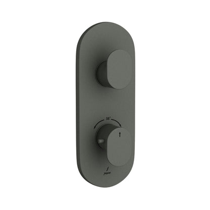 Jaquar 1 Way Thermostatic Diverter Opal Prime OPP-GRF-15661PM Normal Flow - Graphite Finish