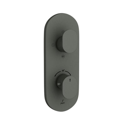 Jaquar 3 Way Thermostatic Diverter Opal Prime OPP-GRF-15683PM Normal Flow - Graphite Finish