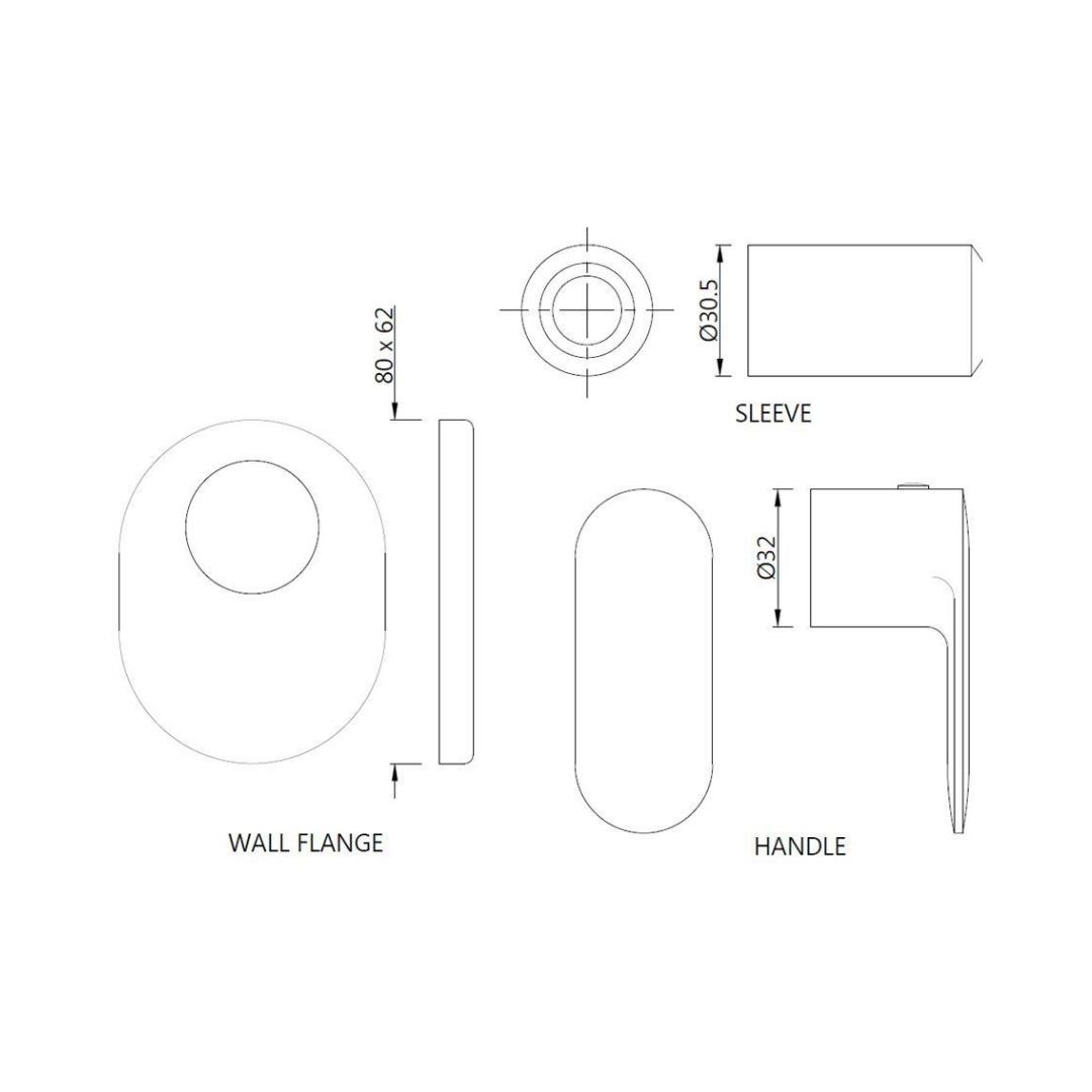 Jaquar Basin Area Stop Valve Opal Prime OPP-WHM-15083PM - White Matt