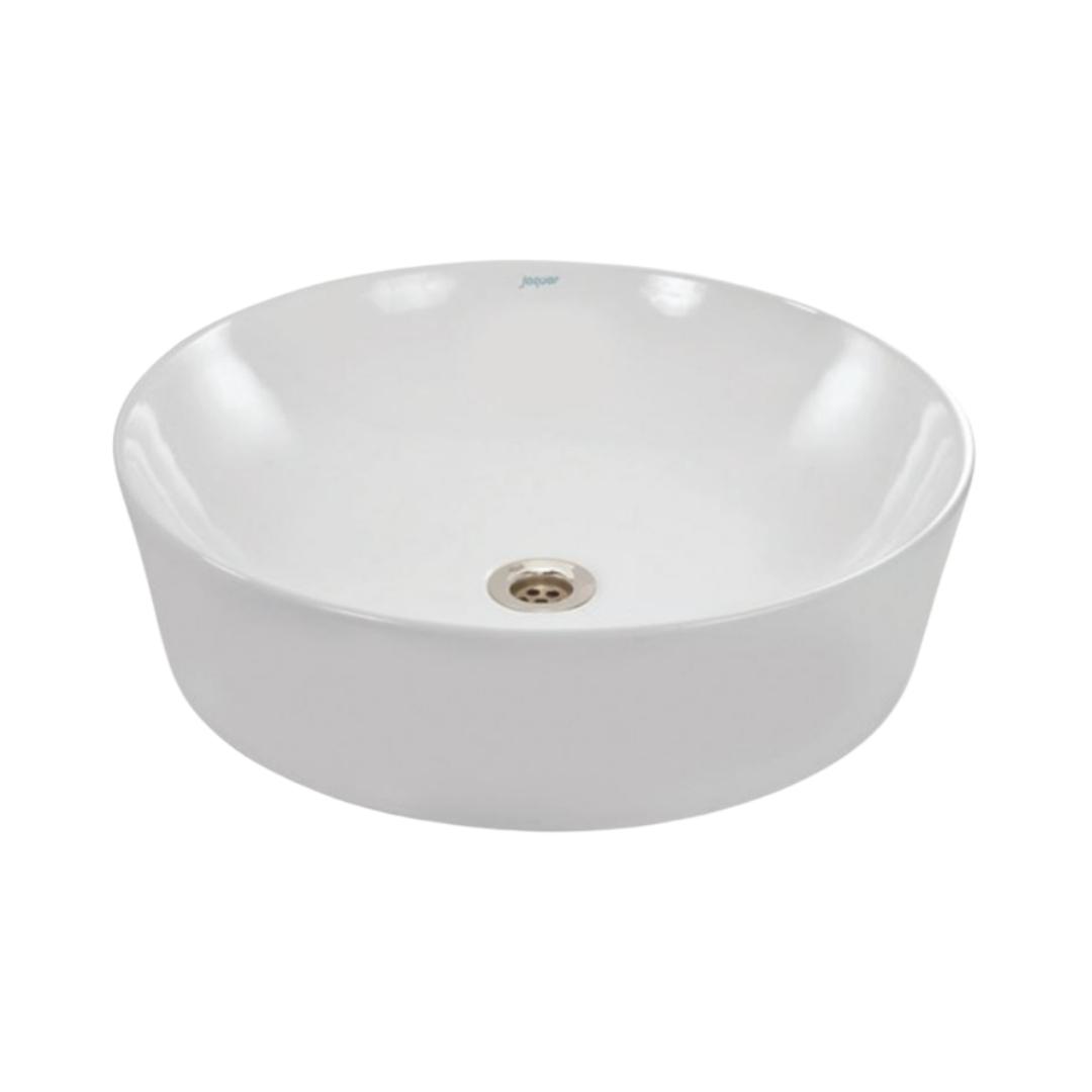 Jaquar - Table Top Circle White Wash Basin - Opal - OPS WHT 15901N by ...