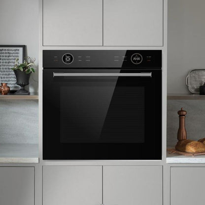 Hafele Built In Oven ORB 72 BIO + Hafele Built-In Convection Microwave DIAMOND 34 MWO + Hafele 90 cm Wall Mounted Chimney TERESA NEO I-90 BLDC + Hafele 86 cm 4 Burner Hob Altius Plus Series ALTIUS PLUS 490 + Hafele Semi Built in Dishwasher ACERO 15PS SI with 15 Place Settings