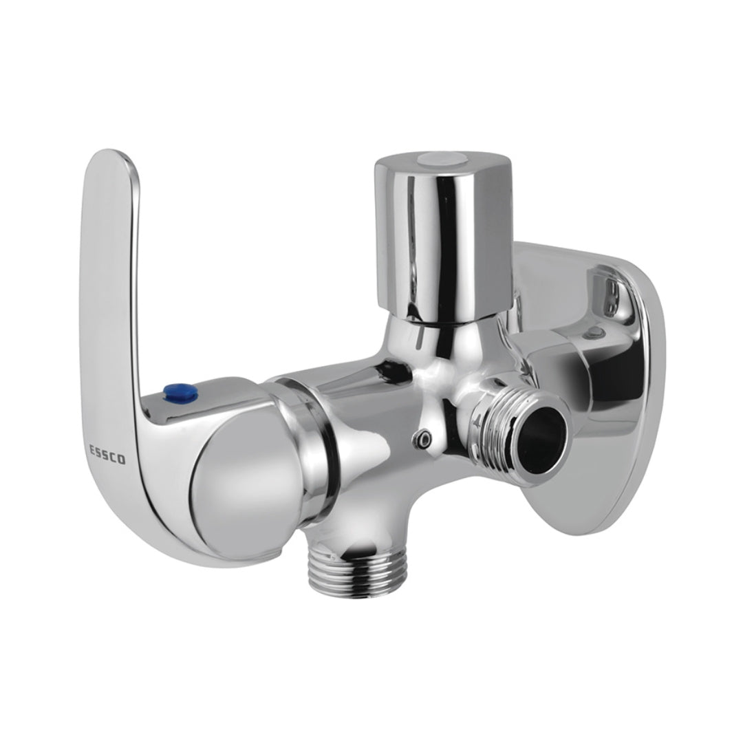Essco Basin Area 2 Way Angle Valve Orbit ORB-CHR-105067 - Chrome