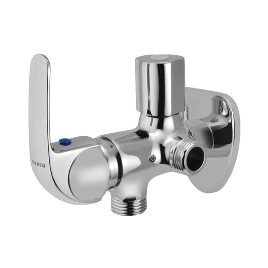 Essco Basin Area 2 Way Angle Valve Orbit ORB-CHR-105067 - Chrome