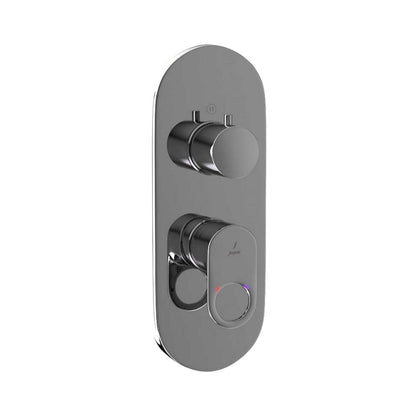 Jaquar 3 Way Diverter Ornamix Prime ORP-BCH-10783NKPM Normal Flow - Black Chrome Finish