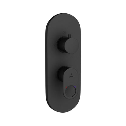 Jaquar 3 Way Diverter Ornamix Prime ORP-BLM-10783NKPM Normal Flow - Black Matt Finish