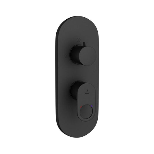 Jaquar 3 Way Diverter Ornamix Prime ORP-BLM-10783NKPM Normal Flow - Black Matt Finish