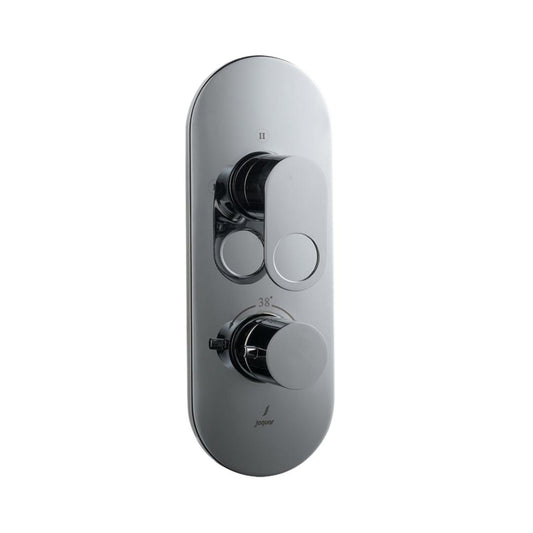 Jaquar 3 Way Thermostatic Diverter Ornamix Prime ORP-CHR-10683KPM Normal Flow - Chrome Finish