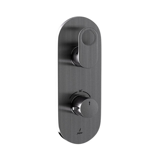 Jaquar 1 Way Thermostatic Diverter Ornamix Prime ORP-SSF-10661PM Normal Flow - Stainless Steel Finish