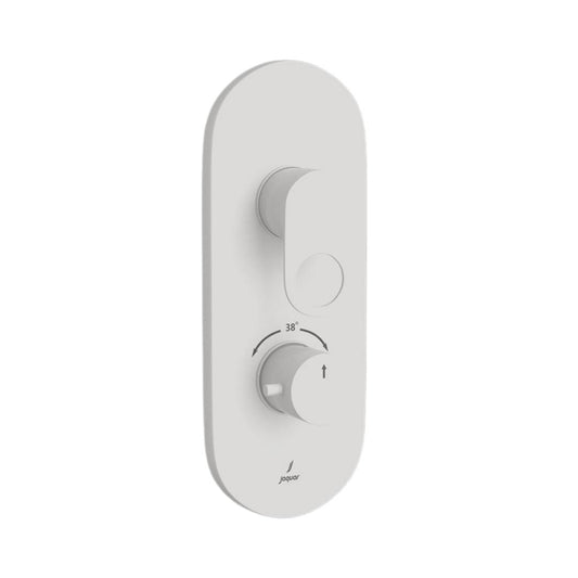 Jaquar 3 Way Thermostatic Diverter Ornamix Prime ORP-WHM-10683PM Normal Flow - White Matt Finish