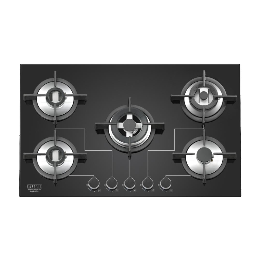 Carysil 90 cm 5 Burner Hob Passilo Series PASSILO 90 5