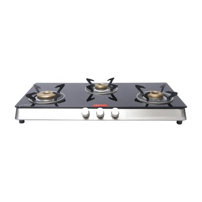 Carysil 77 cm 3 Burner Cooktop Piano 3BR NON Auto