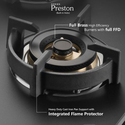 Kaff 78 cm 3 Burner Hob Preston PRS 783