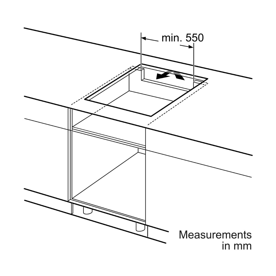 Bosch 4 Zones Induction Hob PXY675DW4E