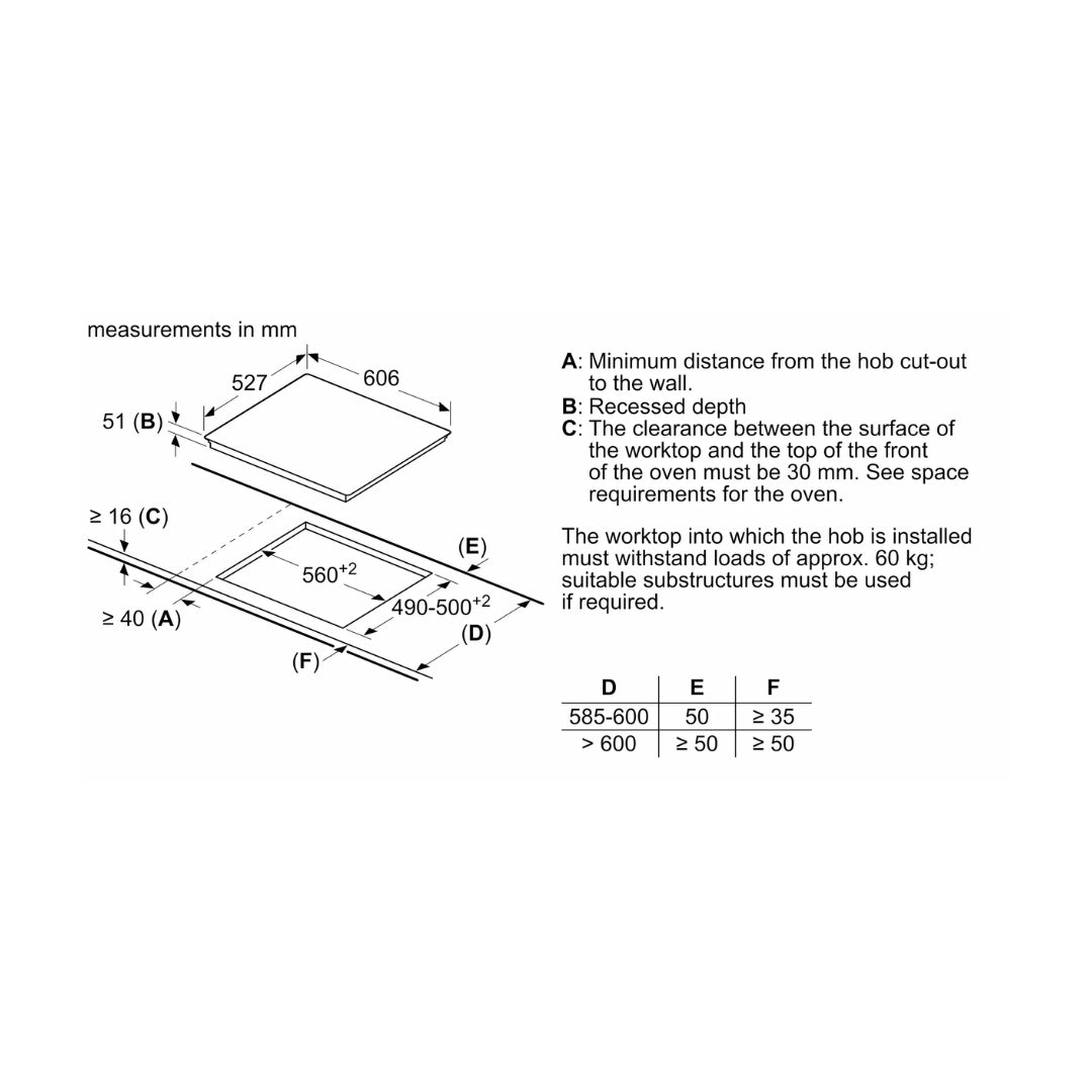 Bosch 4 Zones Induction Hob PXY675DW4E