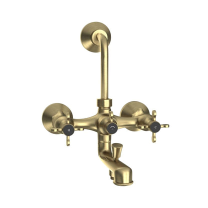 Jaquar 3 Way Wall Mixer Queens Prime QQP-ABR-7281PM Normal Flow - Antique Bronze Finish