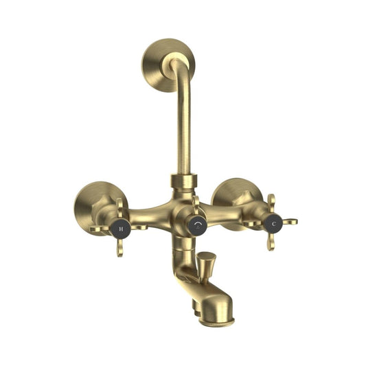 Jaquar 3 Way Wall Mixer Queens Prime QQP-ABR-7281PM Normal Flow - Antique Bronze Finish