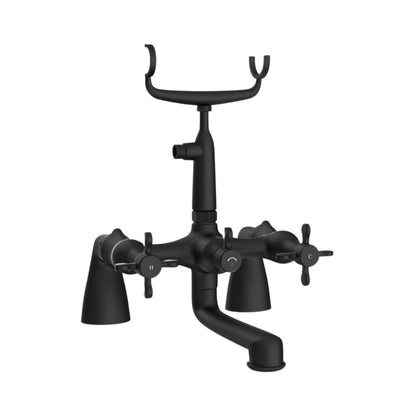 Jaquar 2 Way Bath Tub Filler Queens Prime QQP-BLM-7271PM Normal Flow - Black Matt Finish