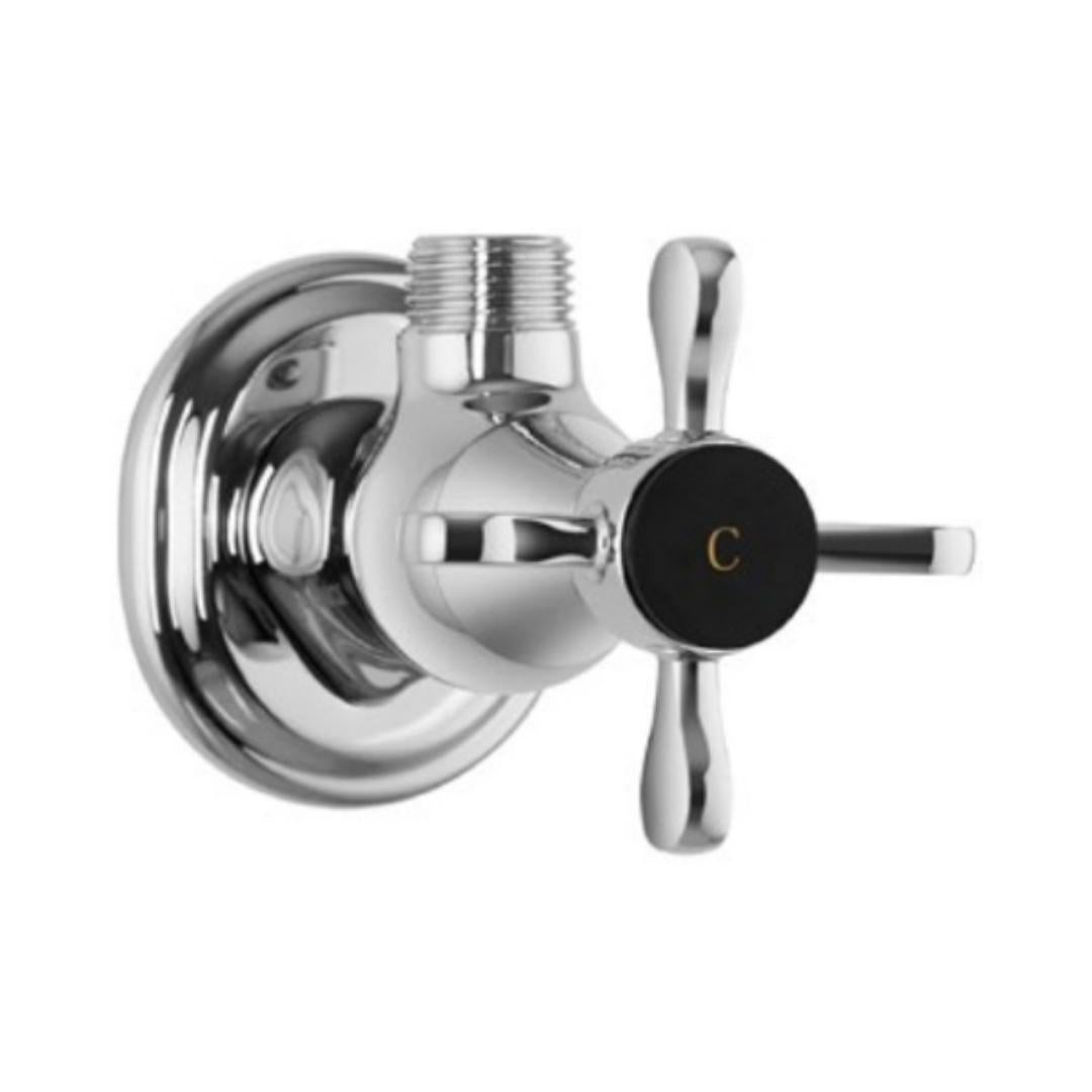 Jaquar Basin Area Angle Valve Queens Prime QQP-CHR-7053PM - Chrome
