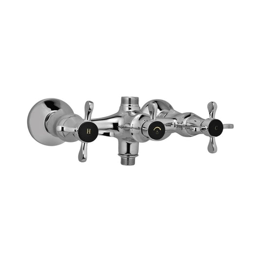 Jaquar 2 Way Wall Mixer Queens Prime QQP-CHR-7215PM Normal Flow - Chrome Finish