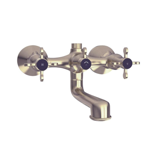 Jaquar 2 Way Wall Mixer Queens Prime QQP-GDS-7217PM Normal Flow - Gold Dust Finish