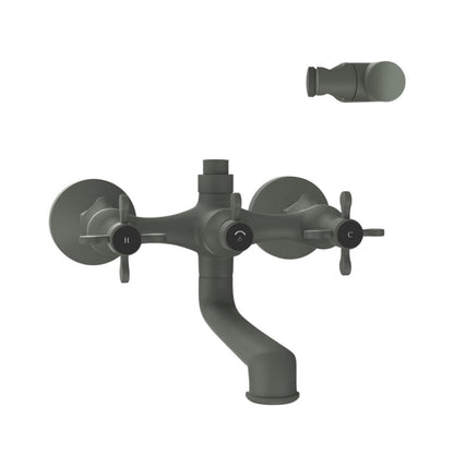 Jaquar 2 Way Wall Mixer Queens Prime QQP-GRF-7267PM Normal Flow - Graphite Finish