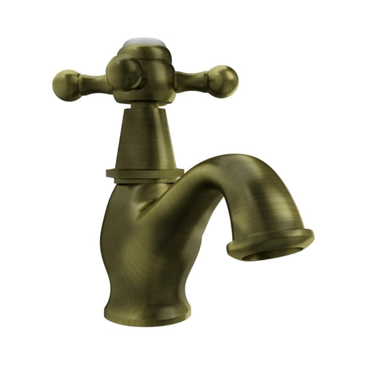 Jaquar Table Mounted Regular Basin Tap Queens QQT-ABR-7011 - Antique Bronze