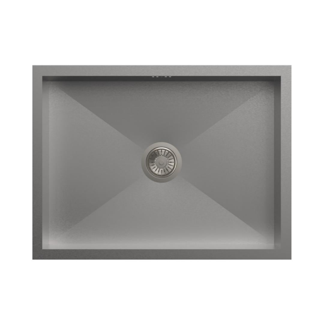 Carysil Stainless Steel Sink Quadro QUADRO SINGLE BOWL 20 X 17 X 8 ( 20 x 17 inches ) - Matt
