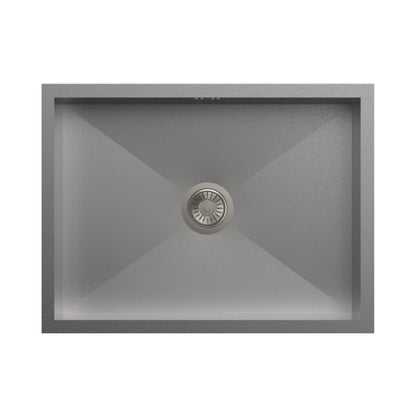 Carysil Stainless Steel Sink Quadro QUADRO SINGLE BOWL 20 X 17 X 8 ( 20 x 17 inches ) - Matt