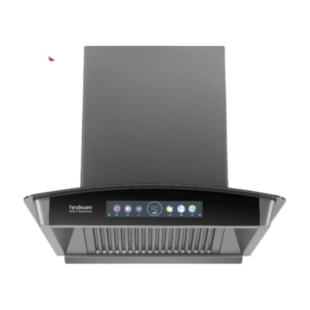 Hindware 75 cm Wall Mounted Chimney Auto Clean Hoods Series RAYLENE 75 CM
