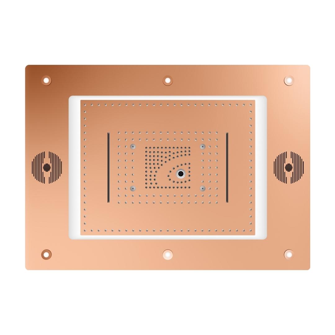 Colston Multi Flow Overhead Shower AMIGO MX RG - Rose Gold