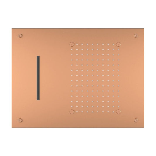 Colston Multi Flow Overhead Shower BRISBANE MIST RG - Rose Gold