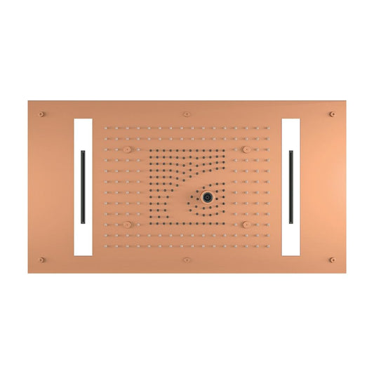 Colston Multi Flow Overhead Shower GEMINI MX RG - Rose Gold