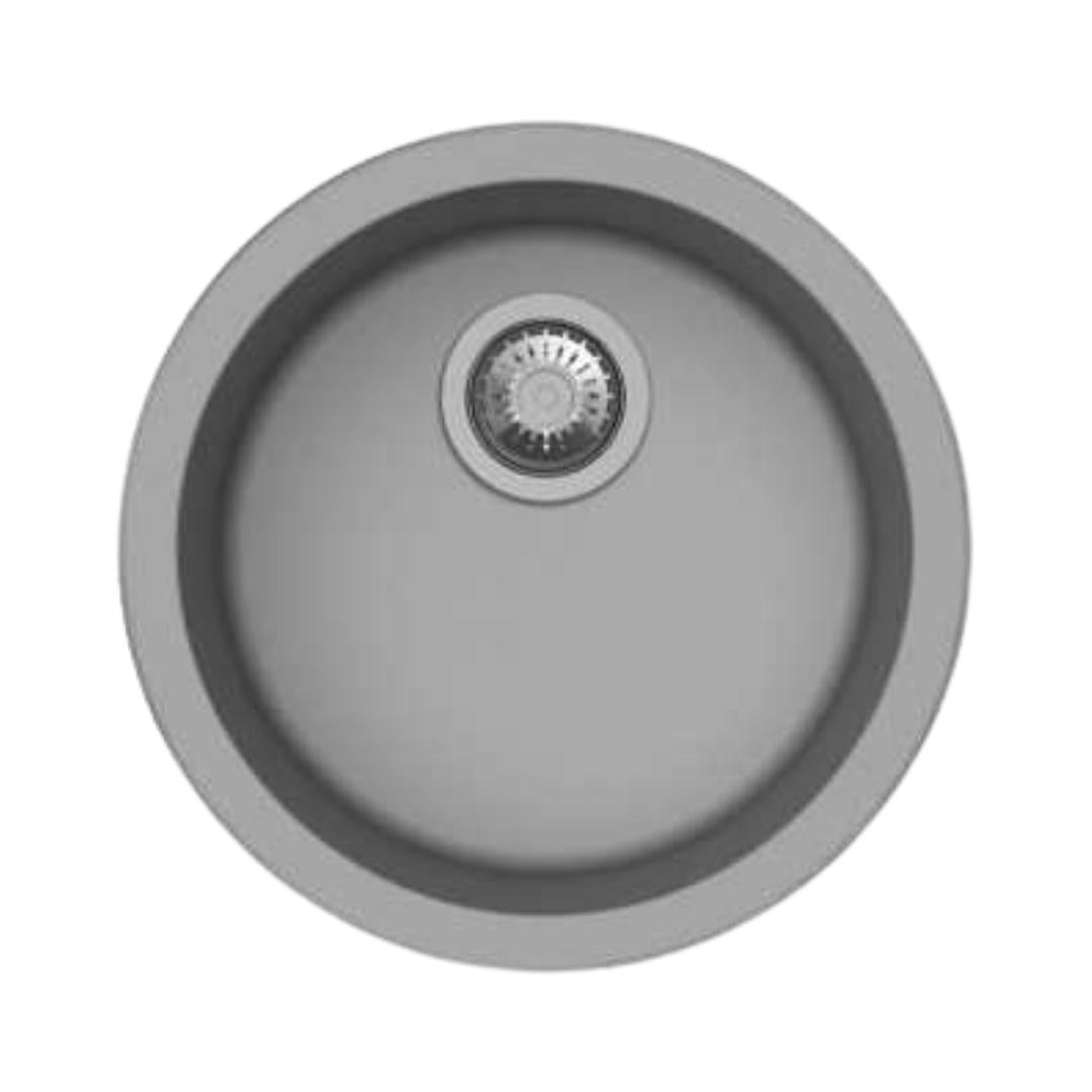 Carysil Quartz Sink Single Bowl SINGLE BOWL ROCK ( 18 x 18 inches )  -  Croma