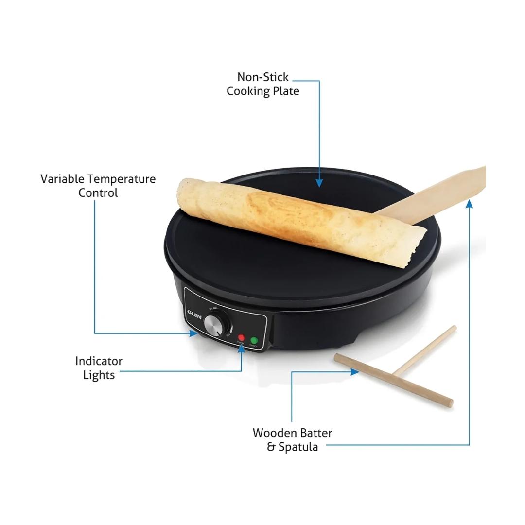 Glen Electric Dosa Maker SA 3038 Black