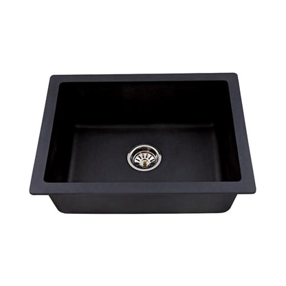 Hindware Quartz Sink Sapphire SAPPHIRE 18 X 16 X 8 ( 18 x 16 inches )  -  Black
