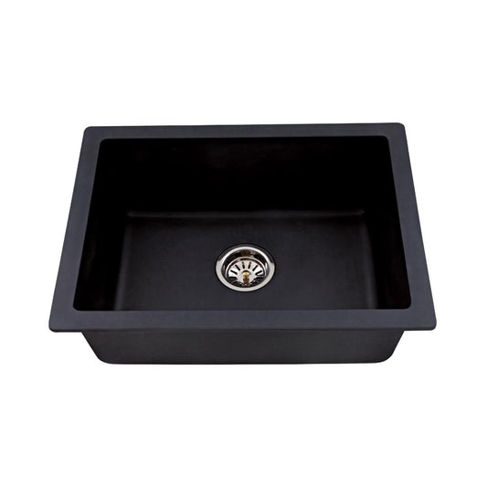 Hindware Quartz Sink Sapphire SAPPHIRE 21 X 18 X 8 ( 21 x 18 inches )  -  Black