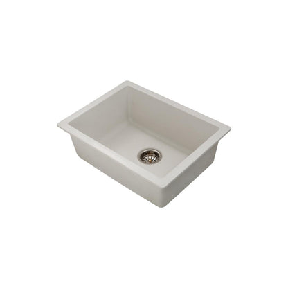 Hindware Quartz Sink Sapphire SAPPHIRE 28.5 X 19 X 8 ( 28.5 x 19 inches )  -  White
